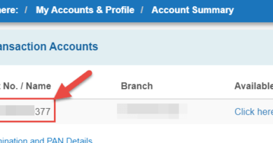 how to search bank account holder name online